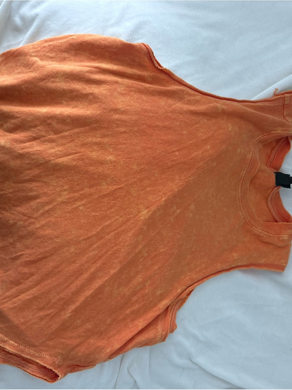 wild fable Orange Sleeveless Ribbed Tank Top
